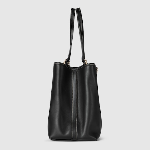Borsa shopping GG Emblem misura grande