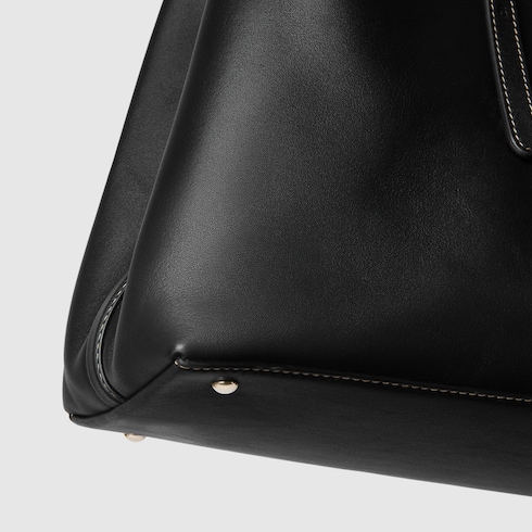 Borsa shopping GG Emblem misura grande