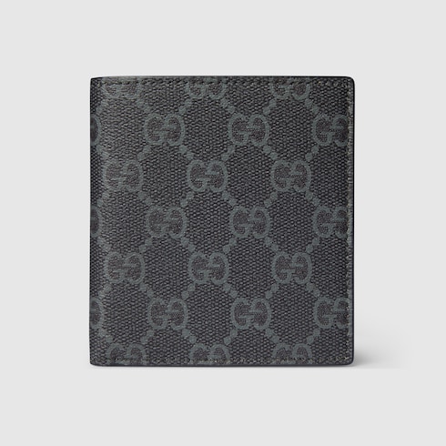 Cartera GG Emblem con dos pliegues