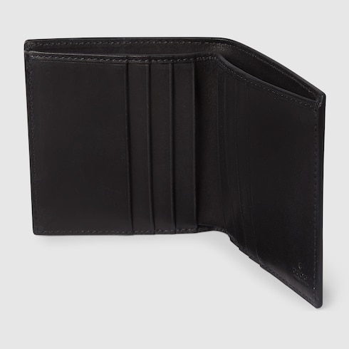 Portafoglio bi-fold GG Emblem