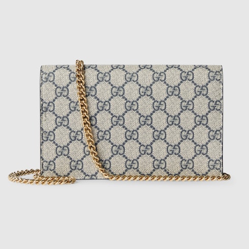GG Marmont bi-color wallet on chain Detail 5