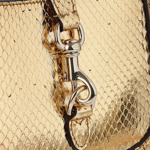 Gucci Jackie Notte python mini bag