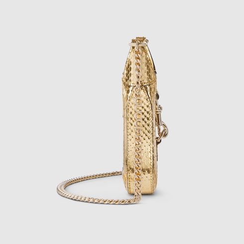 Gucci Jackie Notte python mini bag
