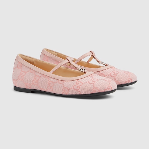 Children's Double G ballet flat Detail 2