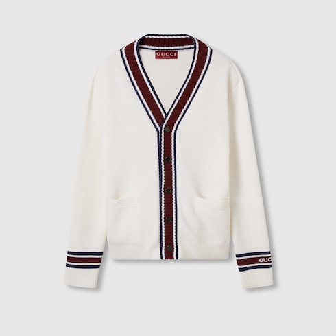 Gucci style cardigan best sale