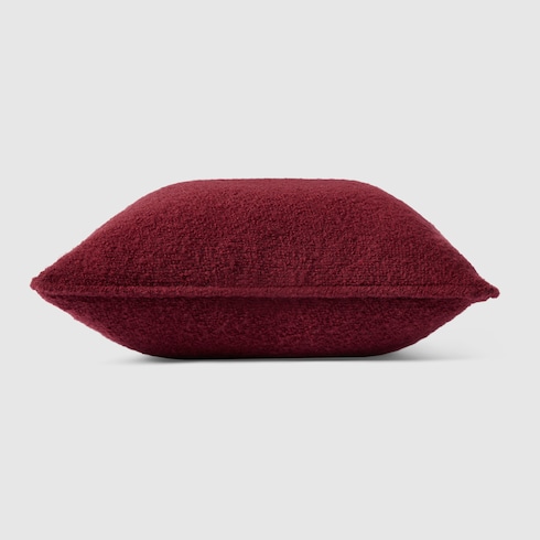 Cuscino in lana bouclé Gucci