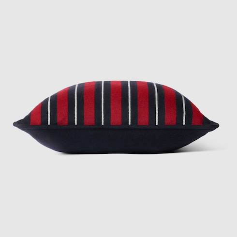 Gucci Web wool cushion Detail 3