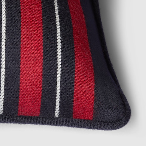 Gucci Web wool cushion Detail 4