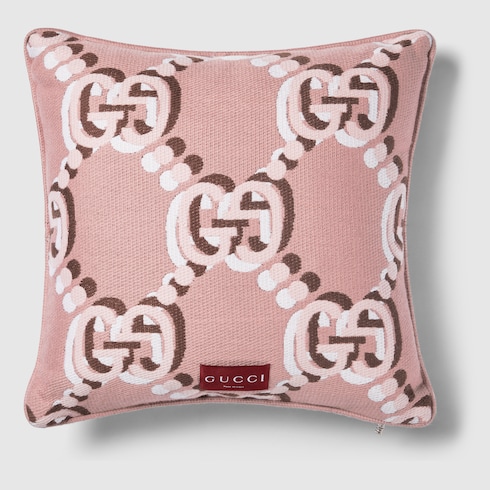 Coussin en laine avec GG Shadow