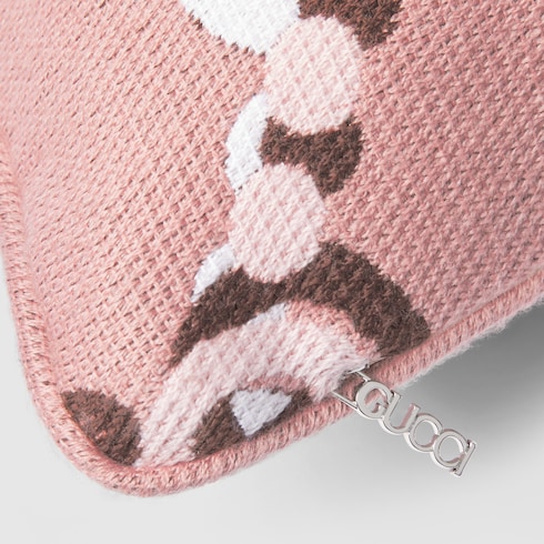 Coussin en laine avec GG Shadow