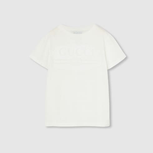 Футболка из хлопка с принтом для детей 3–12 лет