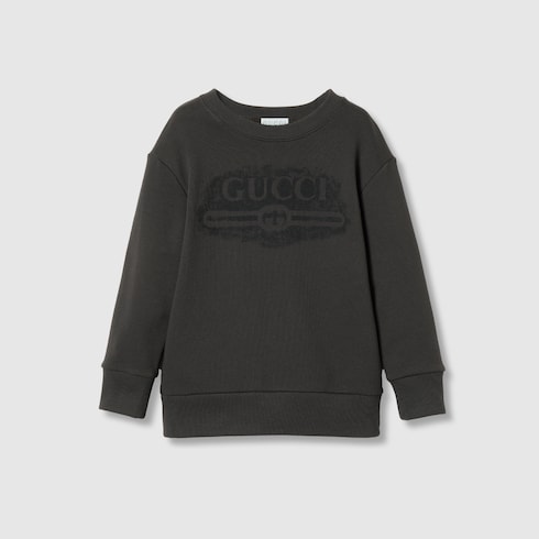 Kindersweatshirt aus Baumwolle mit Print