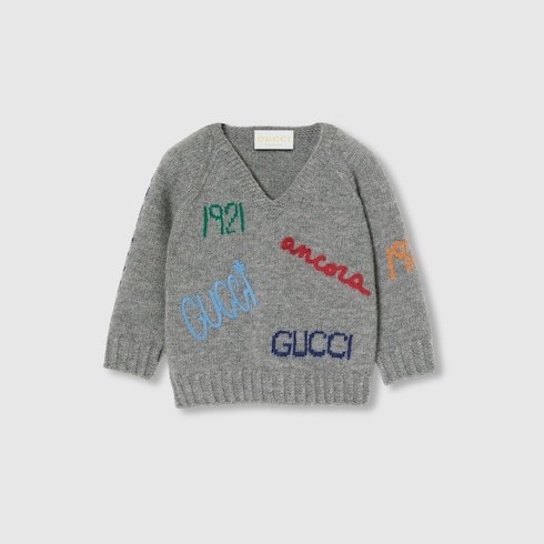 新作【GUCCI】エンブロイダリー ウールアセテート ジャケット