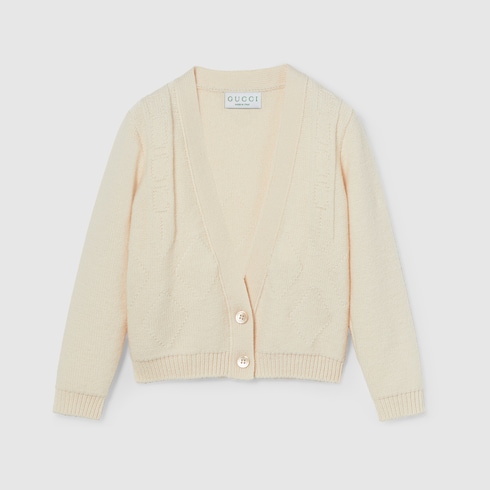 Children's wool cardigan