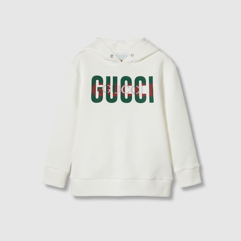 Sudadera infantil de algodón con estampado