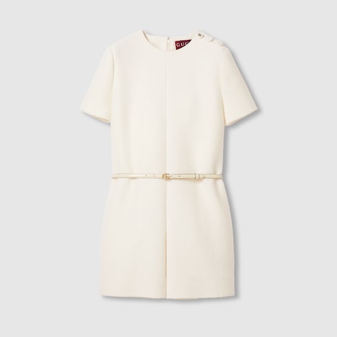 Jumpsuit aus Wollbouclé
