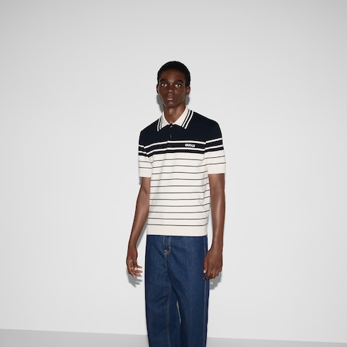 Polo en coton avec broderie