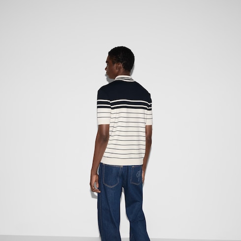Polo en coton avec broderie