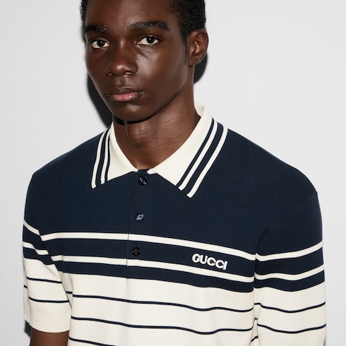 Polo en coton avec broderie