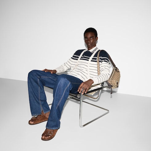 Polo en coton avec broderie