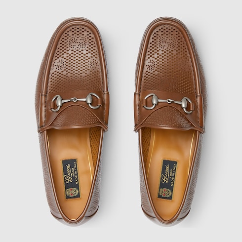 Gucci - Horsebit 1953 leather loafers Saddle Brown - The Corner