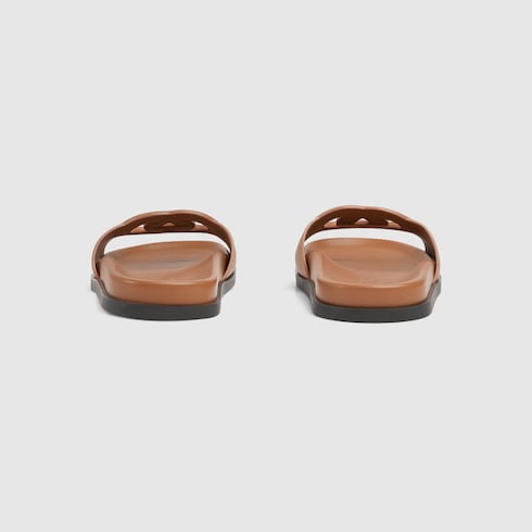 Women's Interlocking G slide sandal