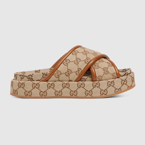 Women's GG platform sandal