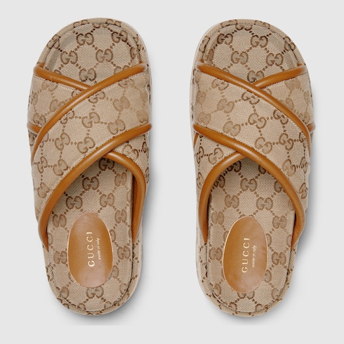 Women's GG platform sandal