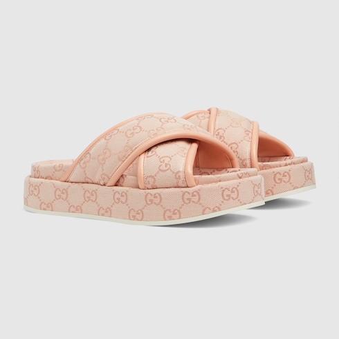 Women's GG platform sandal