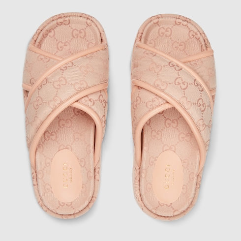 Women's GG platform sandal