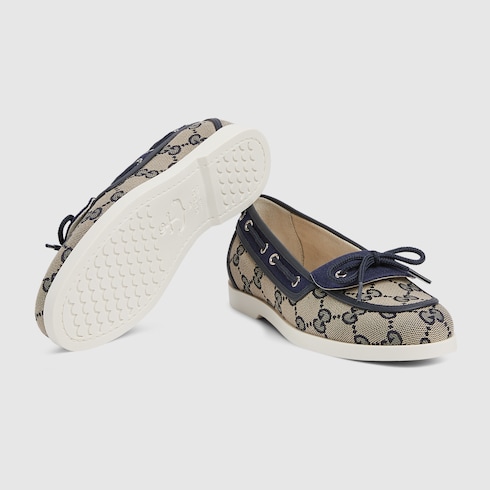 Children's' GG boat shoe