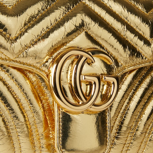 Borsa a spalla GG Marmont misura media