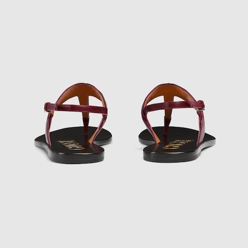 Sandales Web pour femme avec détail GG