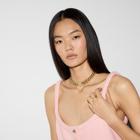 Collar Gucci Blondie de cadena