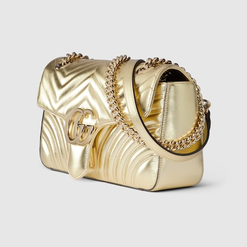 Borsa a spalla GG Marmont misura piccola