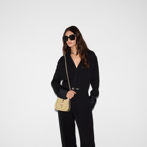 Sac Gucci Jackie Notte en python mini format