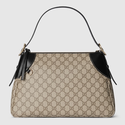 Borsa a spalla GG Emblem misura grande