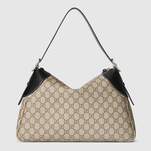 Borsa a spalla GG Emblem misura grande