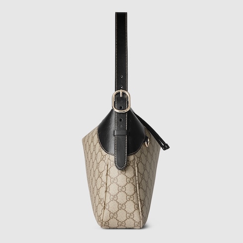 Borsa a spalla GG Emblem misura grande