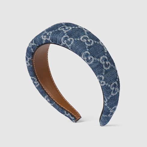 GG denim hairband Detail 2