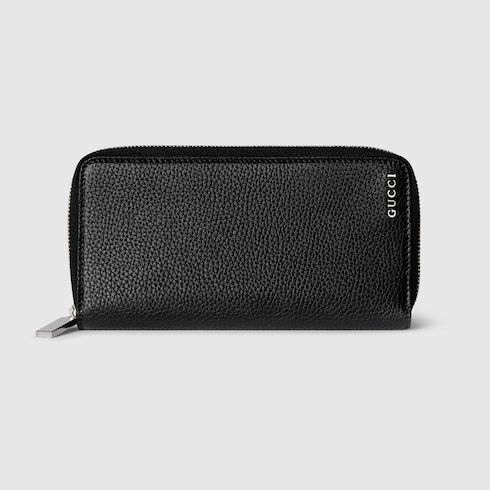Zip around wallet with Gucci script