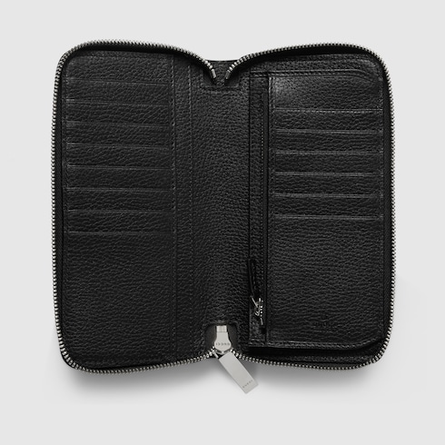 Zip around wallet with Gucci script Detail 2