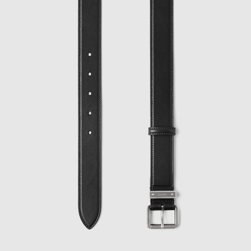 Ceinture avec boucle carrée GG Emblem