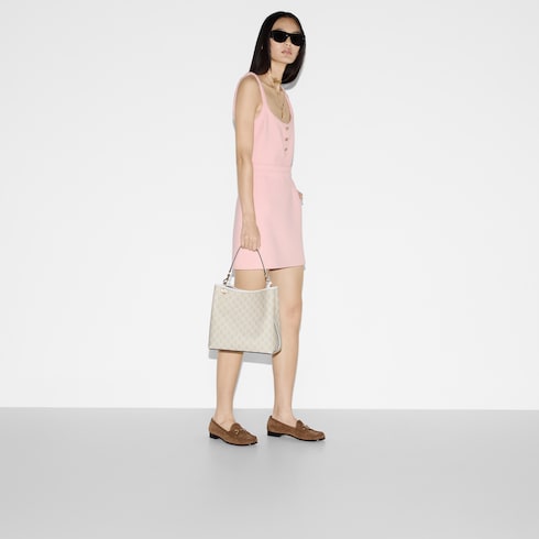 Mittelgroße GG Emblem Bucket Bag