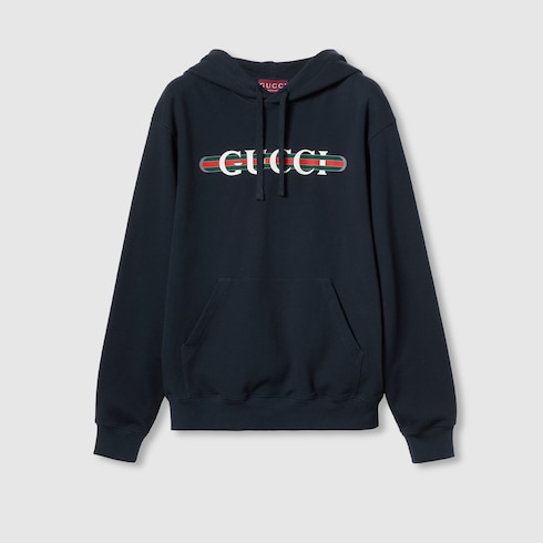 Gucci Printed Hooded Sweatshirt