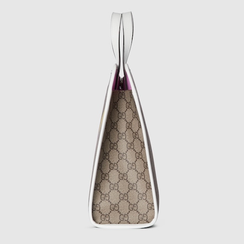 Borsa shopping bambino in tessuto GG stampato