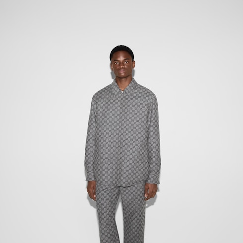 Overshirt aus GG Flanell