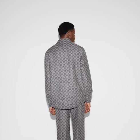 Overshirt aus GG Flanell