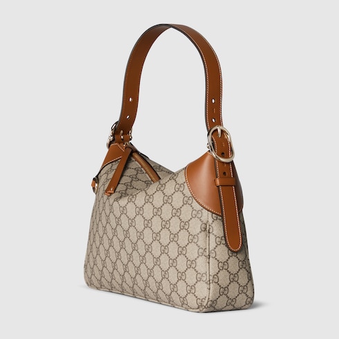 Borsa a spalla GG Emblem misura media