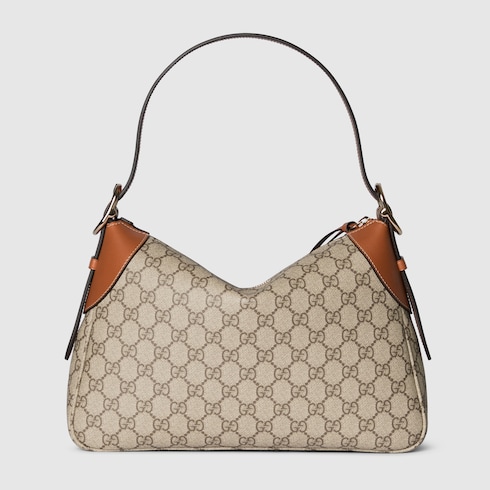Borsa a spalla GG Emblem misura media